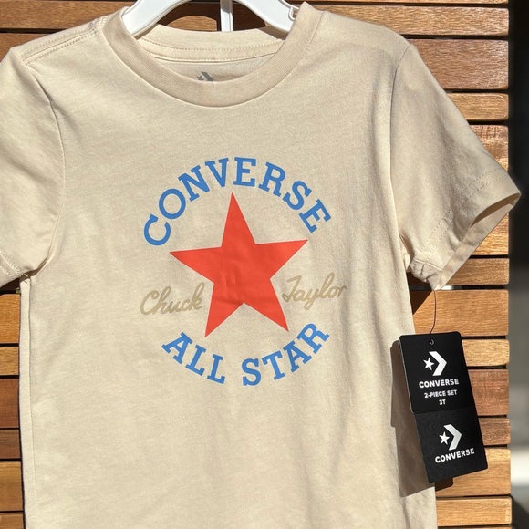NWT 3T Converse Nutty Granola 2-Piece Set - Picture 6 of 6